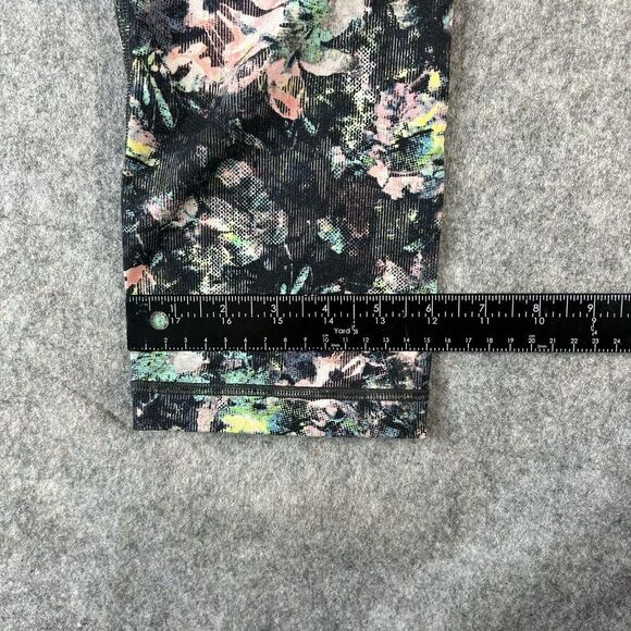 Lululemon Wunder Under Leggings Womens 8 Dapple Daze Multi Crop Yoga - Picture 6 of 9